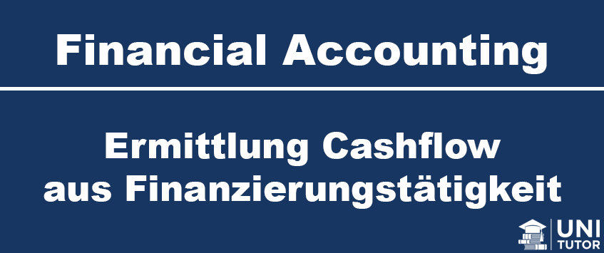 Ermittlung Cashflow aus Finanzierungstätigkeit