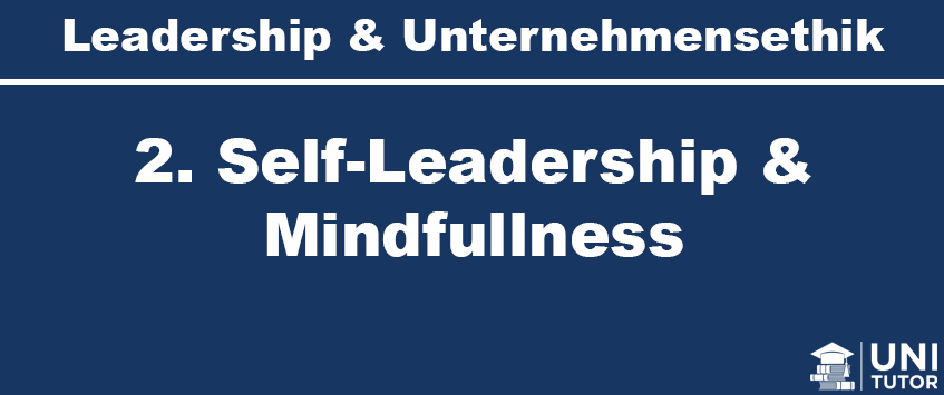 2. Self-Leadership & Mindfullness