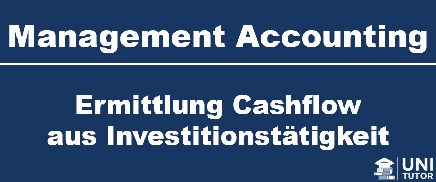 Ermittlung Cashflow aus Investitionstätigkeit - MACC