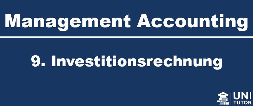 9. Investitionsrechnung